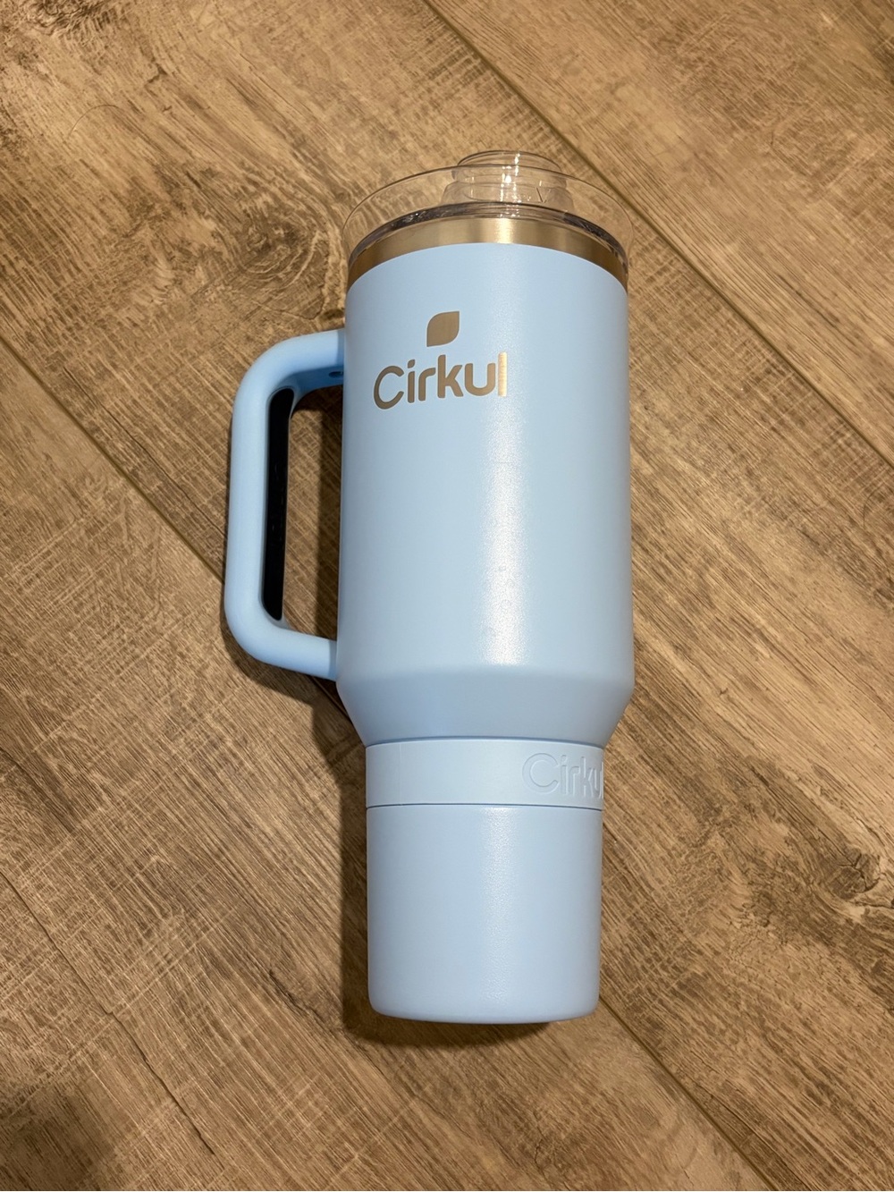 Cirkul Light Blue Insulated Travel Mug with Handle - 40oz